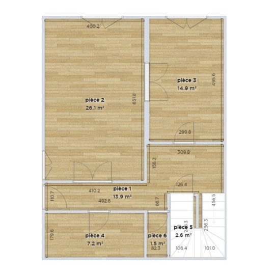  FAMICITY : Office | OSLON (71380) | 136 m2 | 750 € 