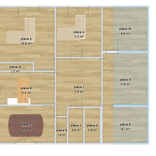  FAMICITY : Office | OSLON (71380) | 136 m2 | 750 € 
