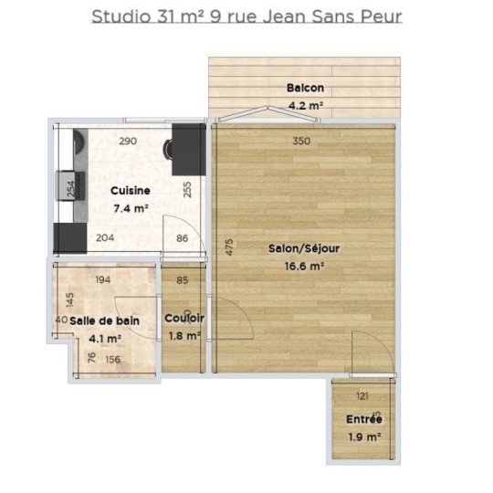  FAMICITY : Apartment | DIJON (21000) | 31 m2 | 89 000 € 