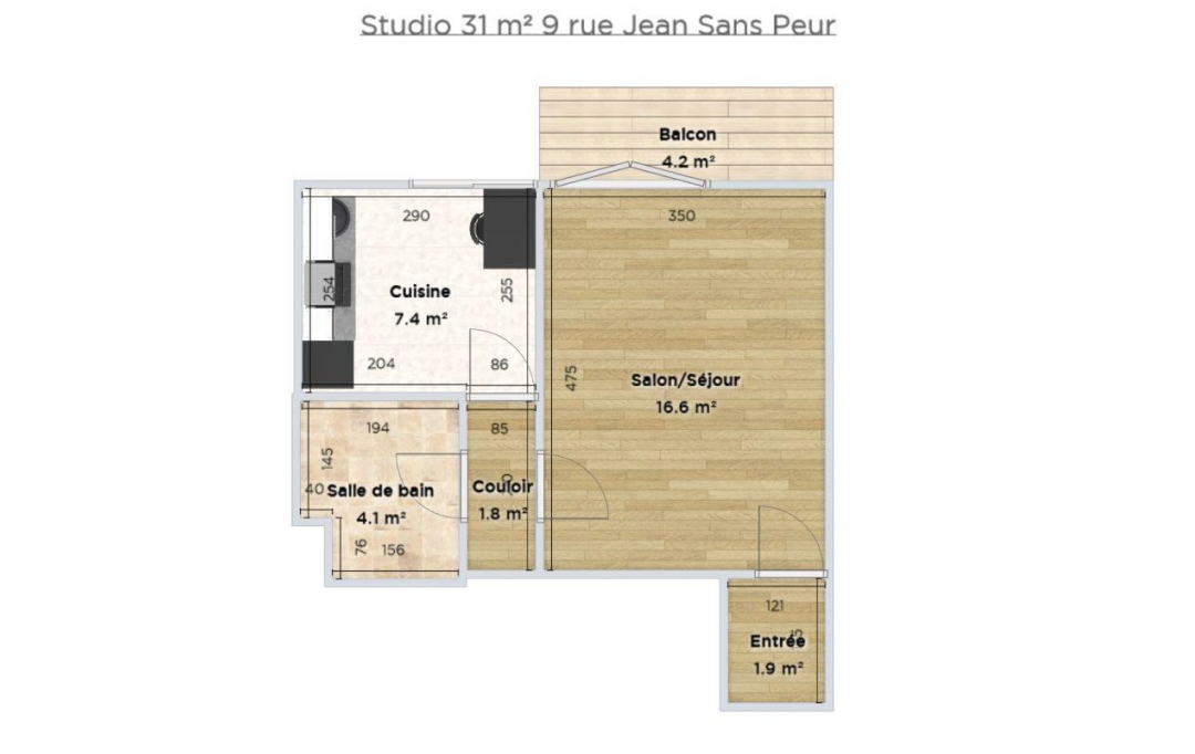 FAMICITY : Apartment | DIJON (21000) | 31 m2 | 89 000 € 